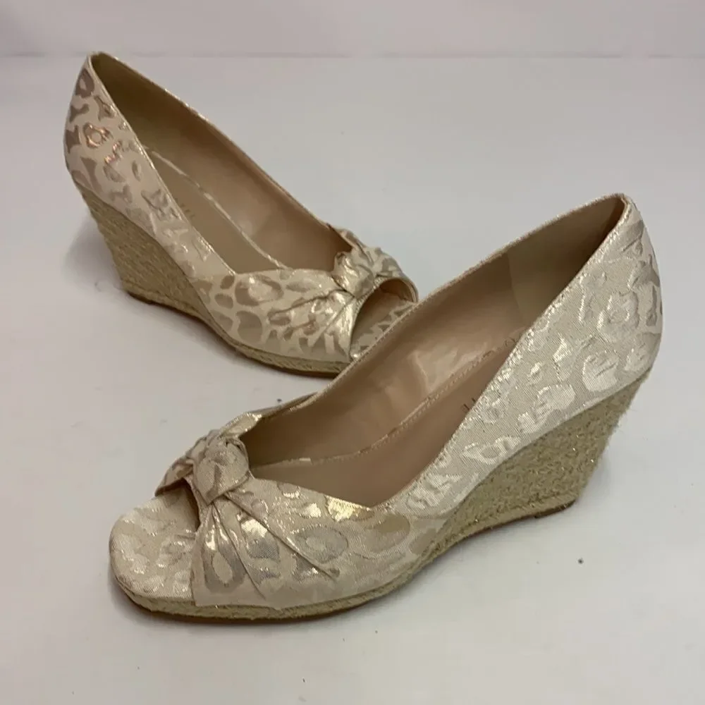 Kelly‎ and Katie Ivala Espadrille Wedge Sandal Size 8.5M A21